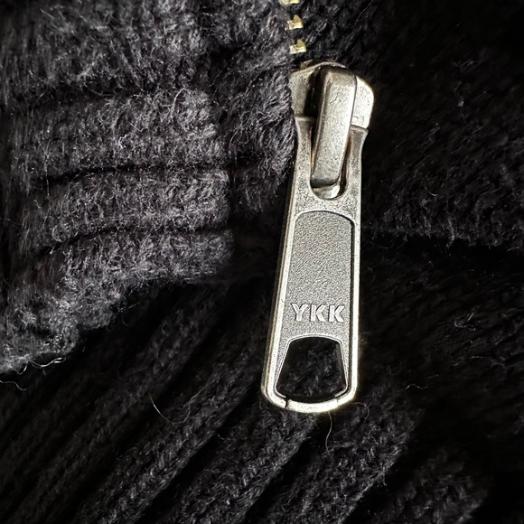 Telluride Clothing Company  XL Men’s Fleece Lined Blue & Black Full Zip Sweater. - Picture 14 of 16